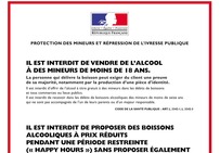 La loi du 21 juillet 2009 instaure, avec le nouveau code de la santé publique, de nouvelles dispositions concernant la répression de l'ivresse et de l'alcoolisme et l'interdiction de vente aux personnes mineures.