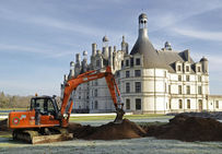 Le château de Chambord, un bel exemple de construction en tuffeau de Bouré