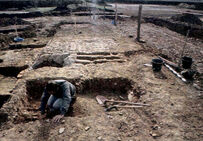 Vue générale du four vers le sud  Le Volstin, Varennes-sur-Seine (Seine-et-Marne), 2000