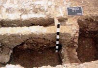 Détail d’une arche de la chambre de chauffe  Le Volstin, Varennes-sur-Seine (Seine-et-Marne), 2000